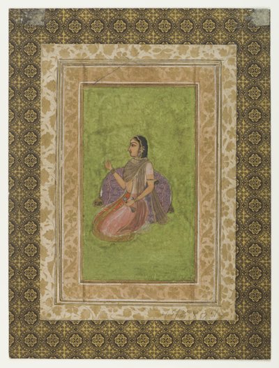 Miniatyrmålning, 1700-1800-tal (målning) av Indian School