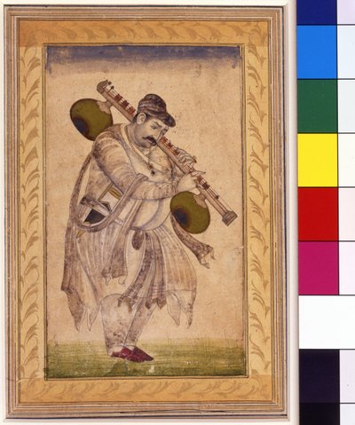 Naubat Khan, vinaspelaren, 1700-talet av Indian School