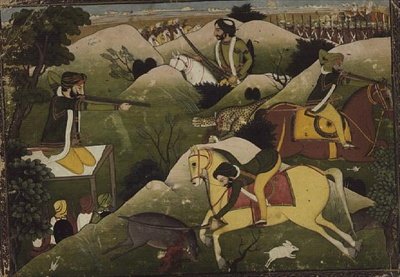 Sikh Prince jakt, Punjab av Indian School