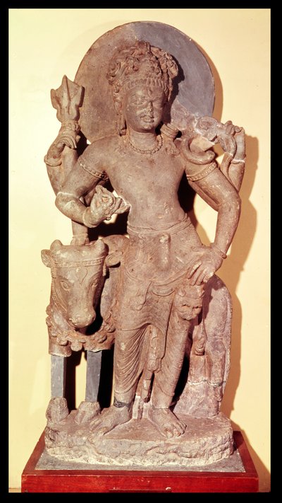 Staty av Shiva, från Ildar av Indian School