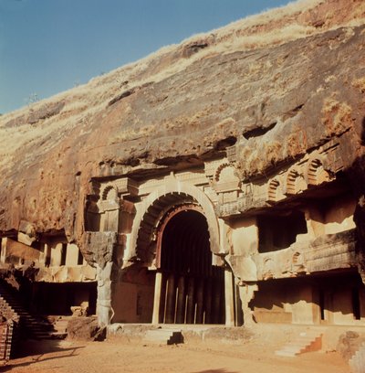 Utsikt över grotta 12 av Indian School