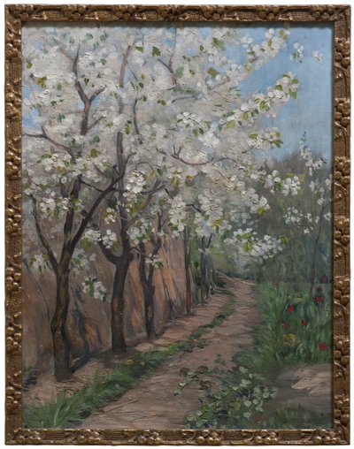 Cherry Blossom (olja på duk) av Ingeborg Eggertz