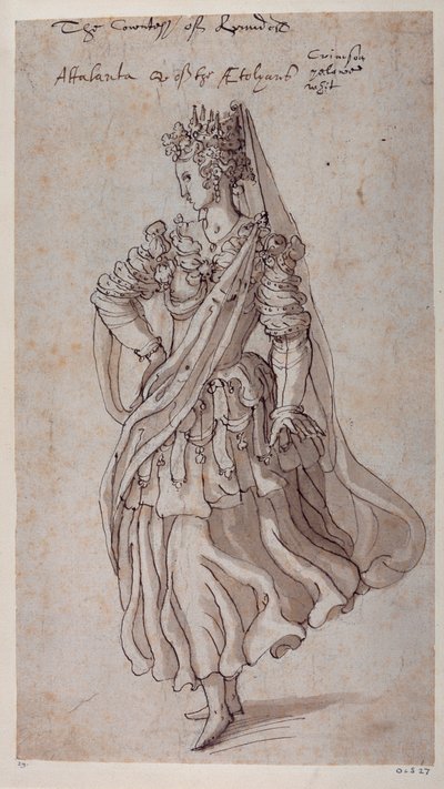 Drottning Atalanta av Inigo Jones