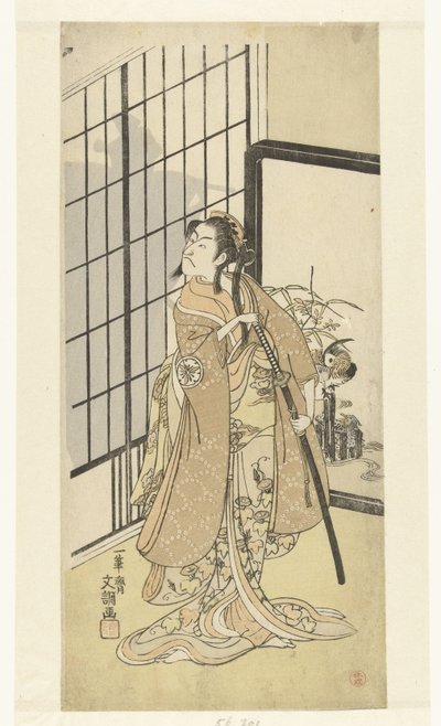 A c Tae r Matsumoto Kounhaku är en bra medlem och en morning glory av Ippitsusai Bunchō