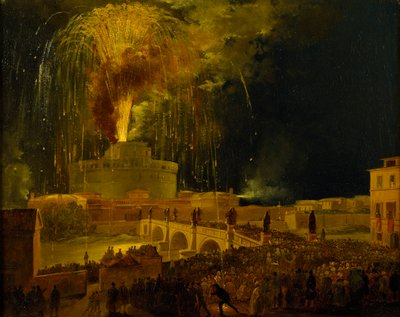 La Girandola: Fyrverkerier på Castel Sant