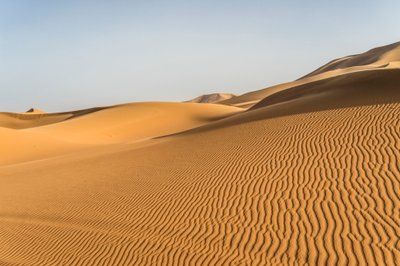 Sanddyner i Erg Chebbi i sydöstra Marocko, 2014 (foto) av Ira Block
