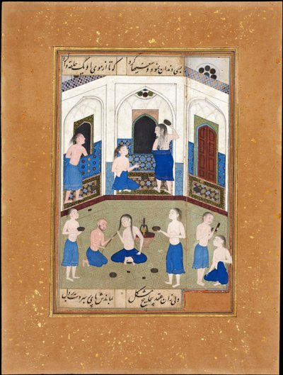 Mihr i ett badhus i Khwarazm av Iranian Master