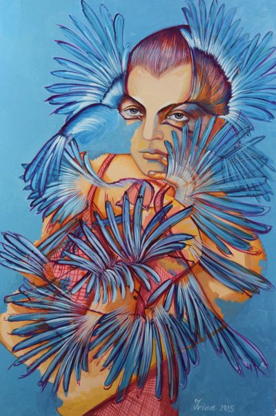 Bakom drömmarna, 2015 av Irina Corduban