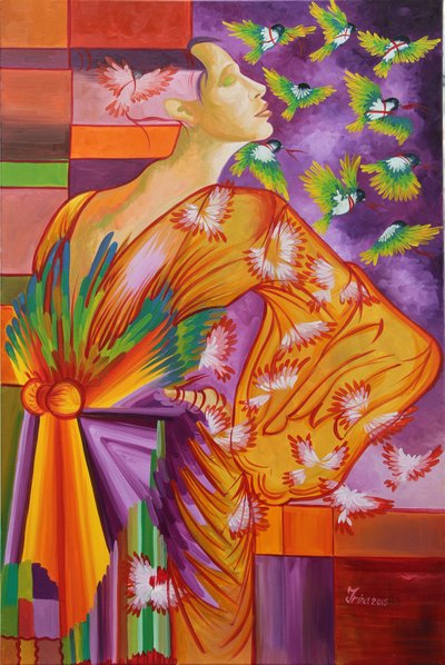 Gröna ljus, 2015 av Irina Corduban