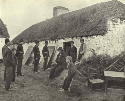 Vräkningsplats, County Clare (s/v foto) av Irish Photographer