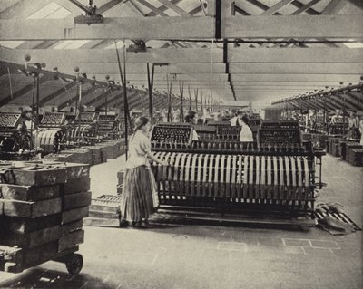 Linen Factory, Belfast (s/v foto) av Irish Photographer