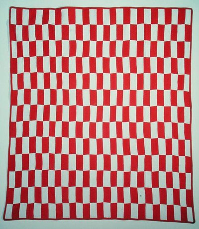 Patchwork quilt (textil) av Irish School