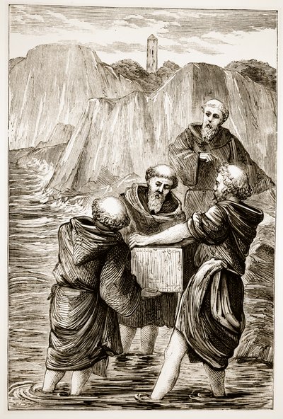 St. Brigits box, från The Trias Thaumaturga, eller Three Wonder-Working Saints of Ireland, av Mary Cusack (1829-99) publicerad ca 1890-talet av Irish School