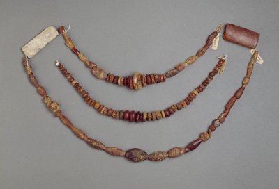 Halstatt Period halsband (bärnsten) av Iron Age