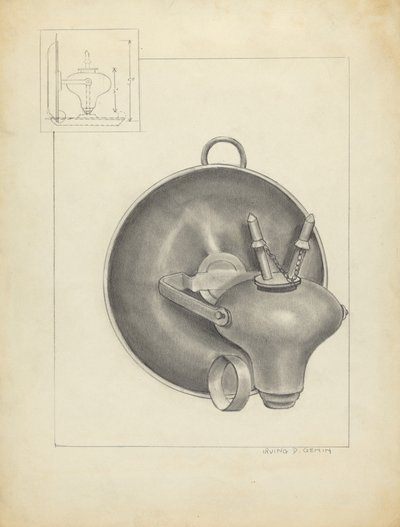 Lampa av Irving D. Genin