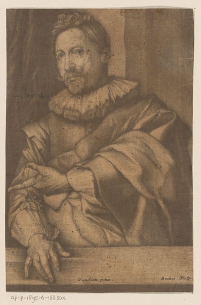Porträtt av Theodore van Loon av Isaac Beckett (possibly)