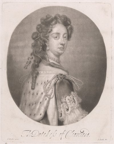 Barbara, hertiginna av Cleveland (d1709) av Isaac Beckett