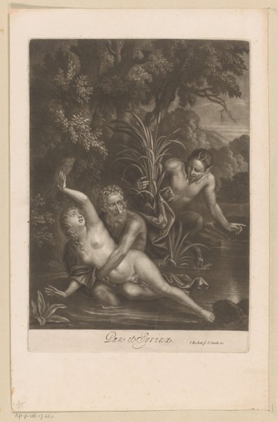 Pan en Syrinx Pan et Syrinx (titel på objekt) av Isaac Beckett