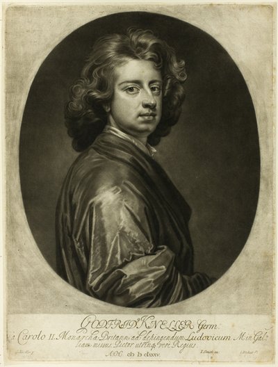 Porträtt av Godfrey av Isaac Beckett