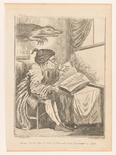 Forskare i Hertfordshire Virtuos och en fluga Genrescener från olika delar av England och Wales (serietitel) Excentriska utflykter eller litterära och bildskisser av ansikte, karaktär och land (serietitel) av Isaac Cruikshank