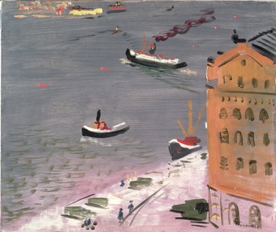 Stockholms hamn av Isaac Grunwald
