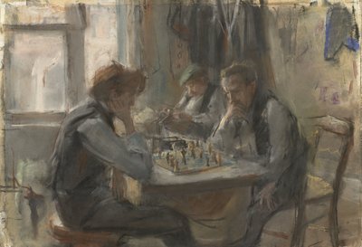 Schackspelarna av Isaac Israels