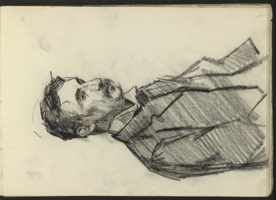 Man med mustasch av Isaac Israels