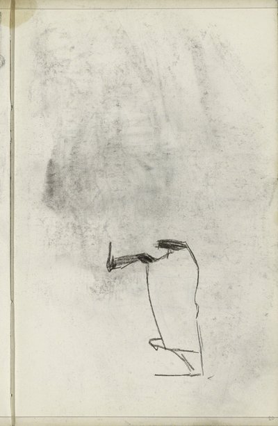 Studie, eventuellt av en häst med täcke av Isaac Israels