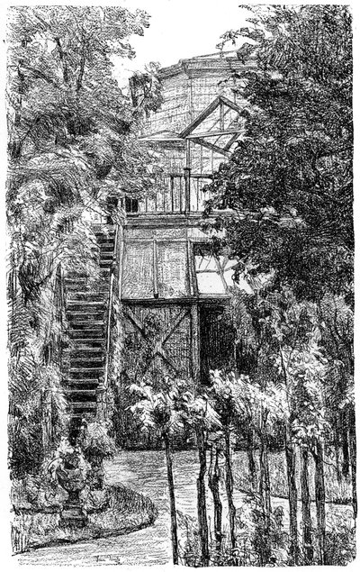 Trädgården, c1880-1882 av Isaac Israels