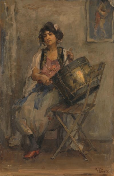 The Lady Drummer av Isaac Israels