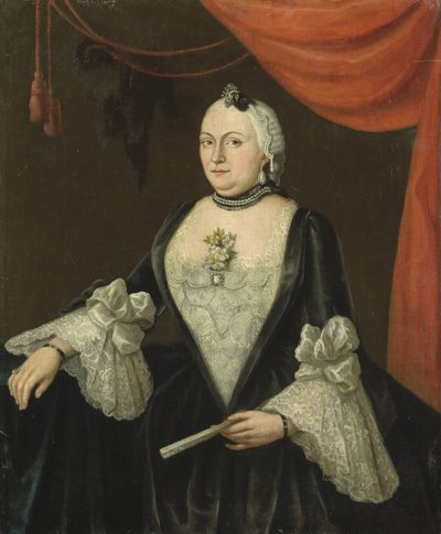Johanna van Rijswijk (f. 1715), Hustru till Jan Hendrik van Rijswijk av Isaac Lodewijk la Fargue van Nieuwland