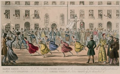 Bank Regis av Isaac Robert Cruikshank