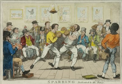 Sparring av Isaac Robert Cruikshank