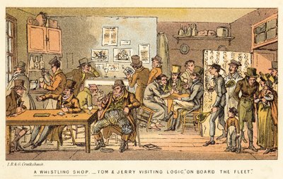En visslande butik av Isaac, Robert and George Cruikshank