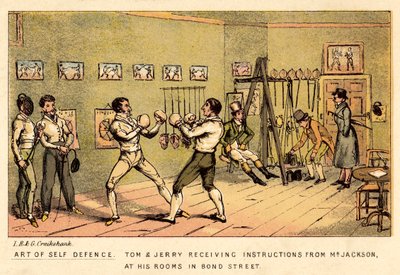 Konsten att självförsvar av Isaac, Robert and George Cruikshank