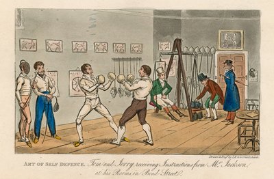 Konsten att självförsvar av Isaac, Robert and George Cruikshank