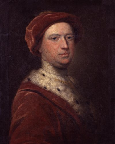 Porträtt av John Boyle, 5:e earlen av Cork och Orrery (1707-1762) av Isaac Seeman