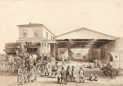 Järnvägskontoret, Liverpool av Isaac Shaw