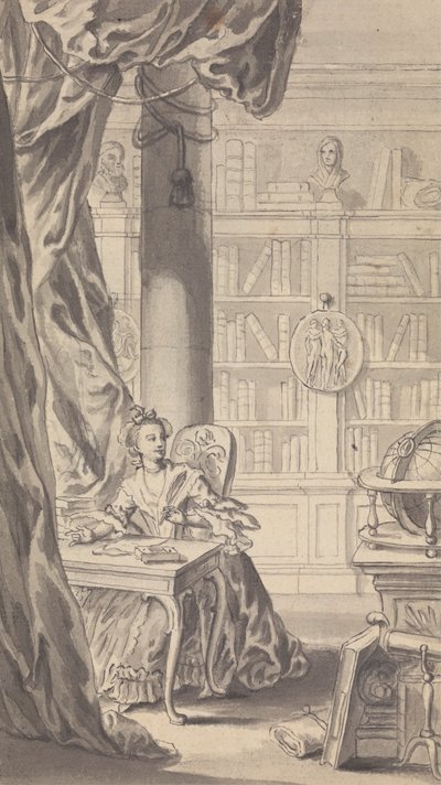 Oidentifierad periodisk/spelillustration av Isaac Taylor