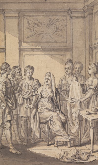 Oidentifierad periodisk/spelillustration av Isaac Taylor