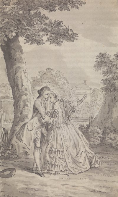 Oidentifierad periodisk/spelillustration av Isaac Taylor