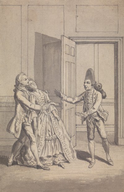 Oidentifierad periodisk/spelillustration av Isaac Taylor