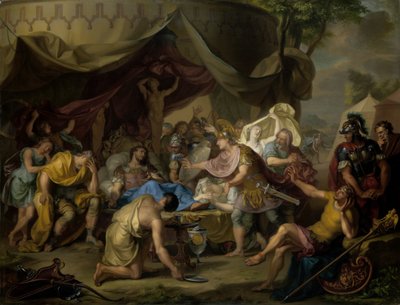 Epaminondas död Epaminondas dödsbädd av Isaac Walraven