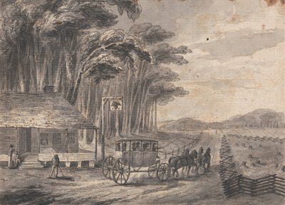 Amerikansk scenvagn av Isaac Weld