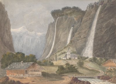 Staubbach, Lauterbrunnen (Schweiz) av Isaac Weld