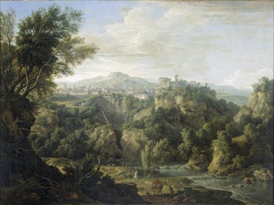 Utsikt över Tivoli av Isaac de Moucheron