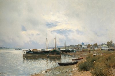 Efter regnet. Plyos, 1889. av Isaak Ilyich Levitan