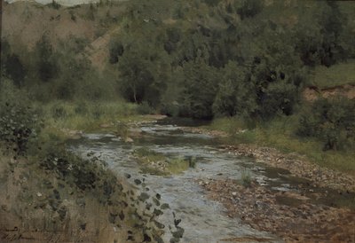 Ström, 1880-tal av Isaak Ilyich Levitan