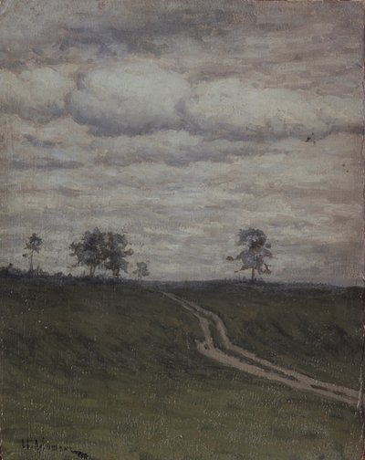 Skymning, 1899 av Isaak Ilyich Levitan