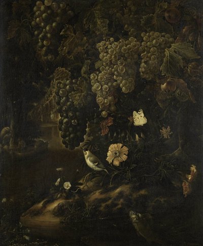 Vindruvor, blommor och djur av Isac Vromans